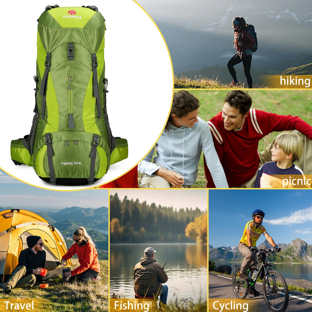 King'sGuard hiking backpack in use during outdoor trekking