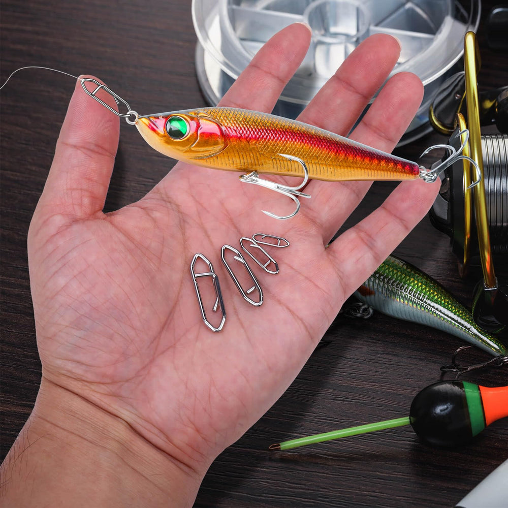 Freshwater and saltwater lure connectors