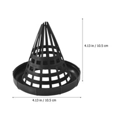 Kisangel 4.13-inch net cover mounted on a trap for easy transport.
