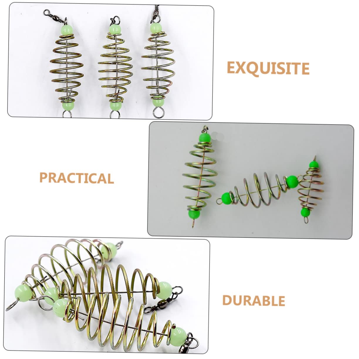 Lure holder attached to fishing rod during carp fishing