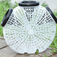 Compact 4.13 inch per side Kisangel lid mounted on trap