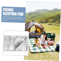 Kisangel aluminum foil blanket reflecting heat for outdoor warmth.