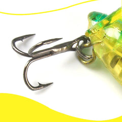 Kisangel artificial lures close-up with durable metal hooks