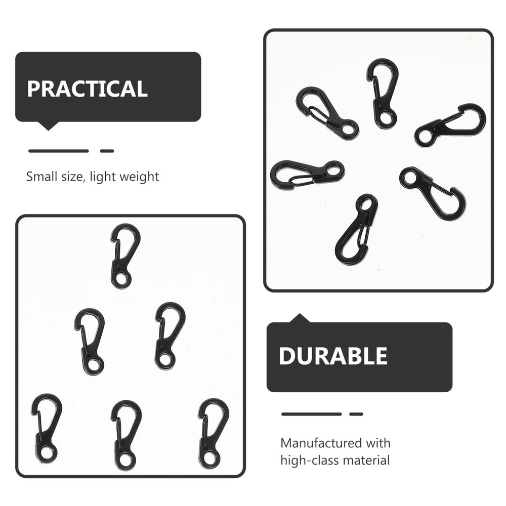 Kisangel compact hook clipped to a backpack on outdoors