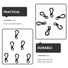 Kisangel compact hook clipped to a backpack on outdoors