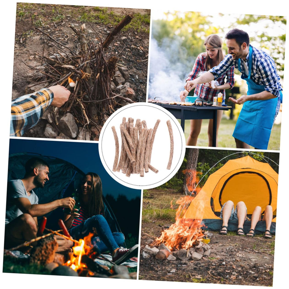 Kisangel flint fire starter provides instant ignition when needed.