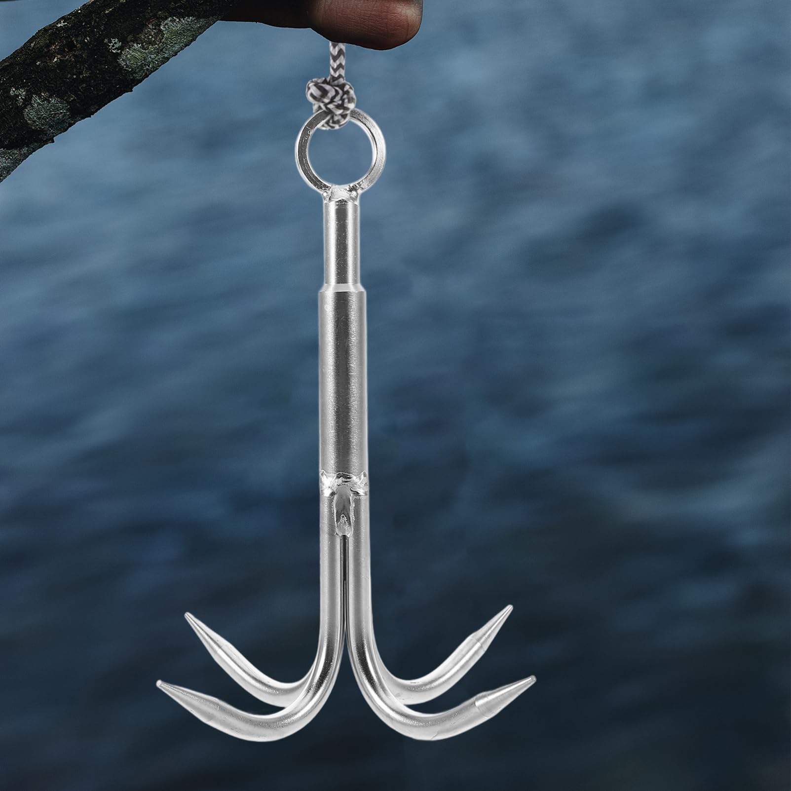 Kisangel heavy-load grappling hook endures rugged conditions and repeated pulls