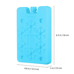 Kisangel Ice Brix slim ice pack fits compact coolers for portable cooling.