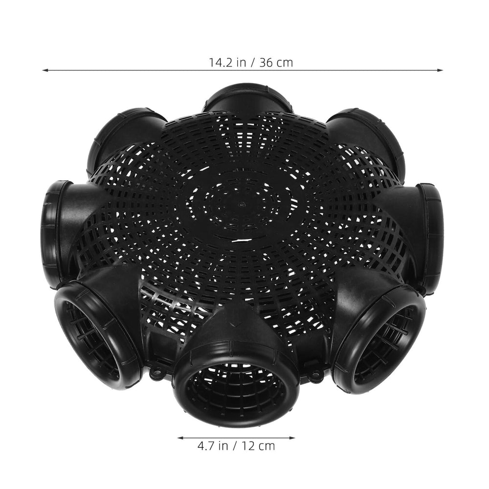 Top view of Kisangel Minnow Trap with 8-hole cage