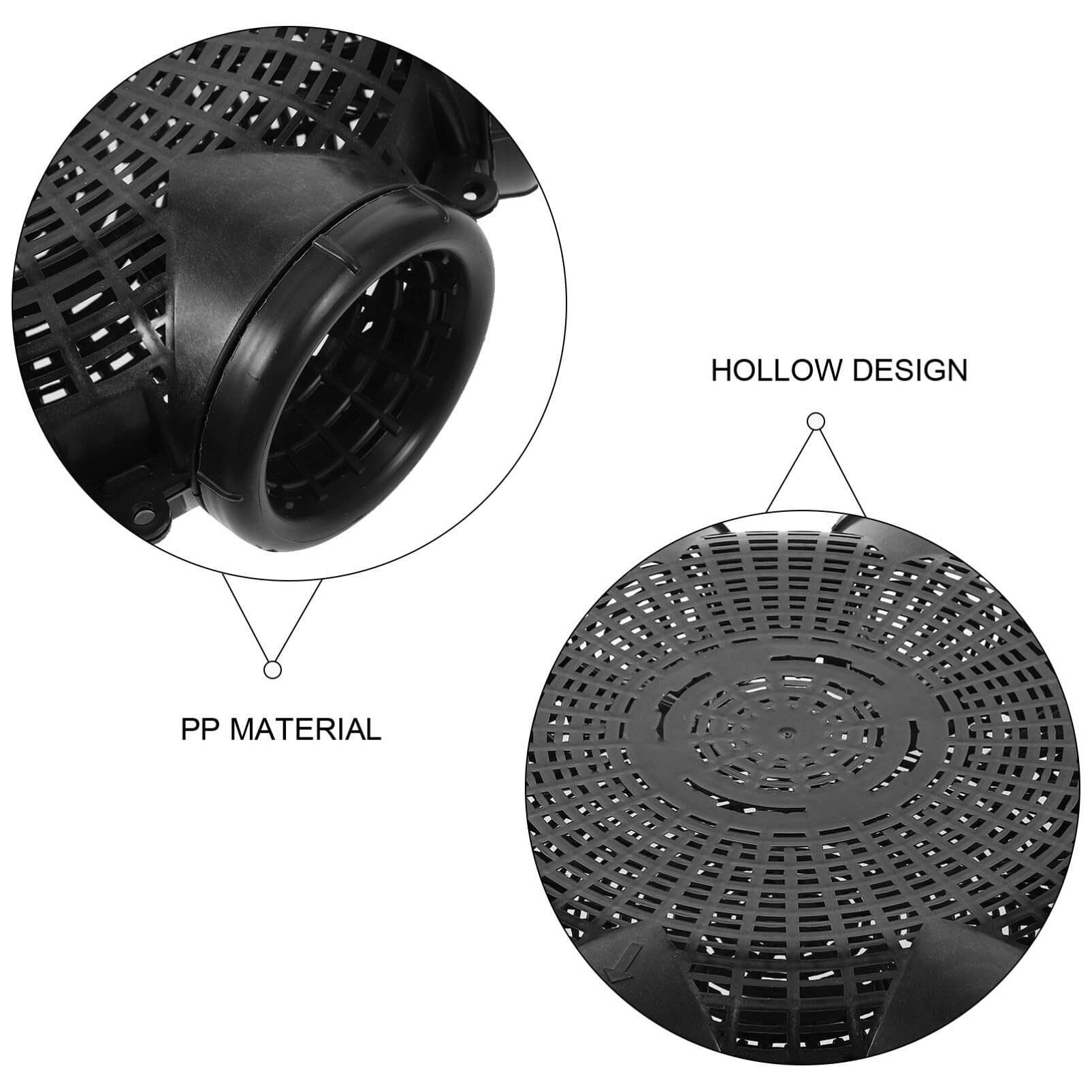 Compact portable bait cage with carrying handle