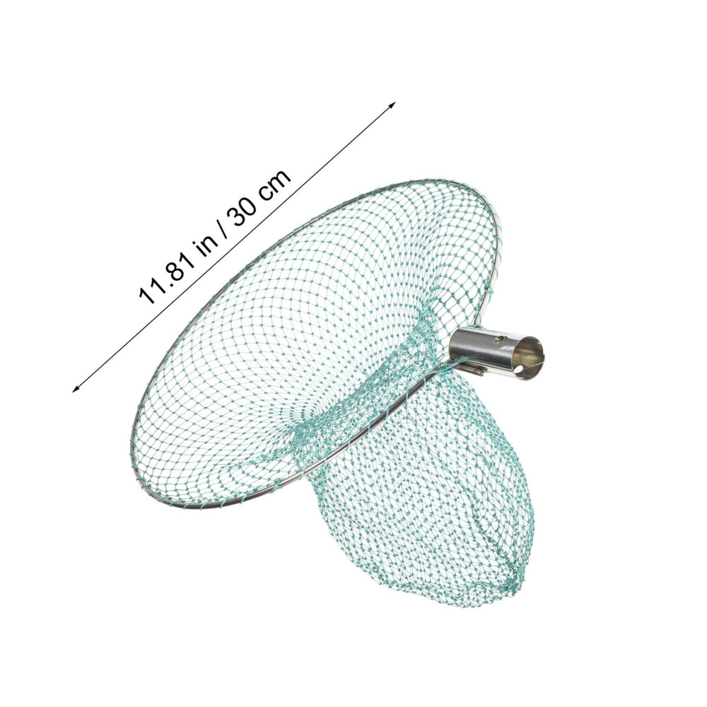 Kisangel net head 11-81 inch diameter provides ample catch area.