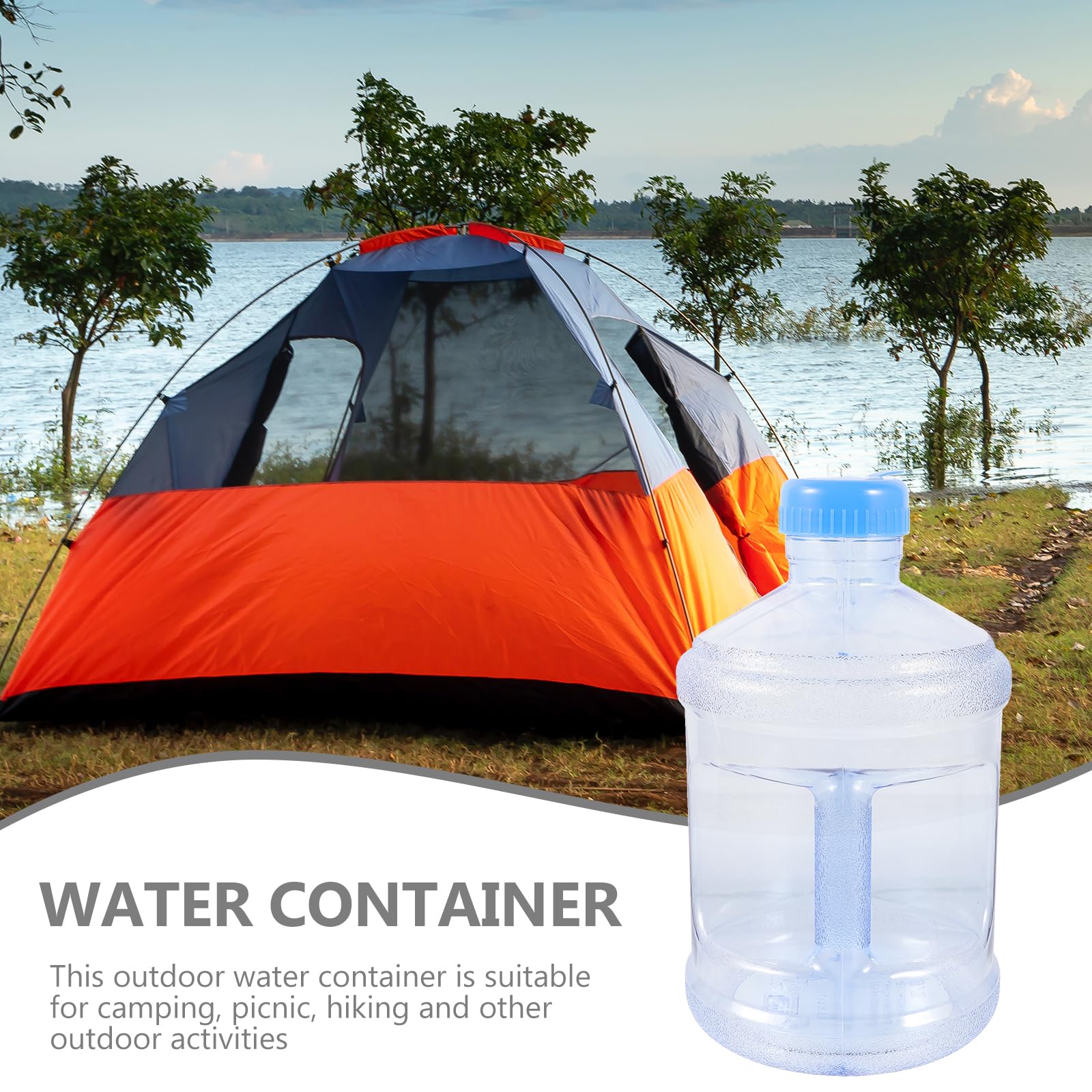Kisangel compact outdoor water jug for travel friendly hydration