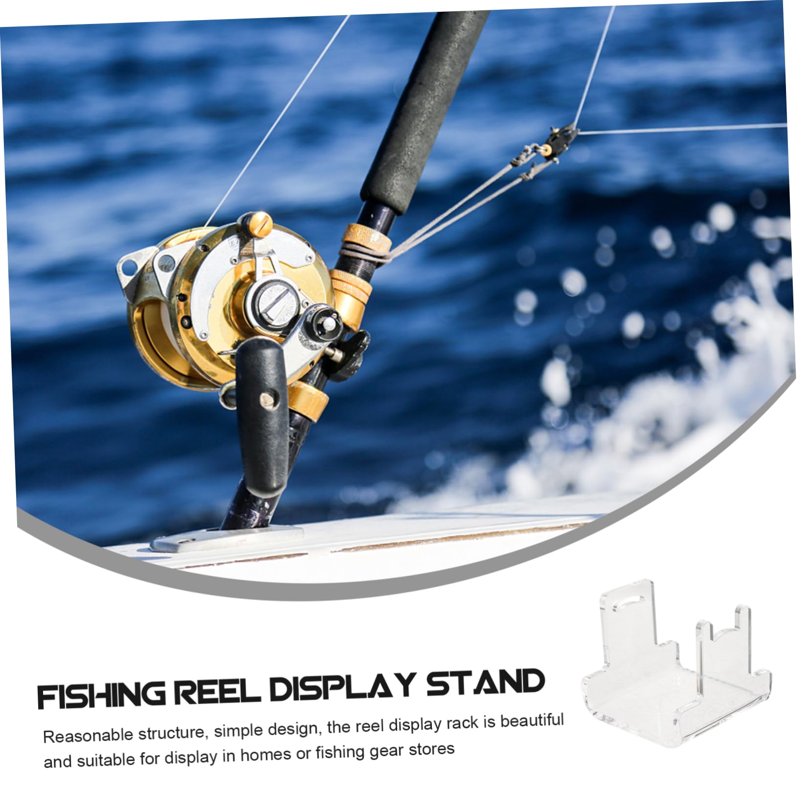 Kisangel reel collection display neatly arranges tackle for quick access.