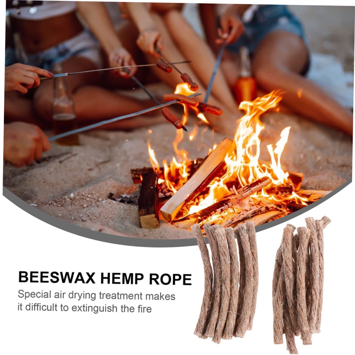 Kisangel tearable rope ideal for flexible camping setups.