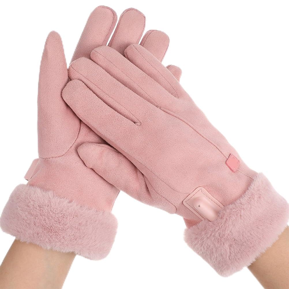 Kisangel USB heated gloves with palm-back heating for rapid warmth during outdoor activities