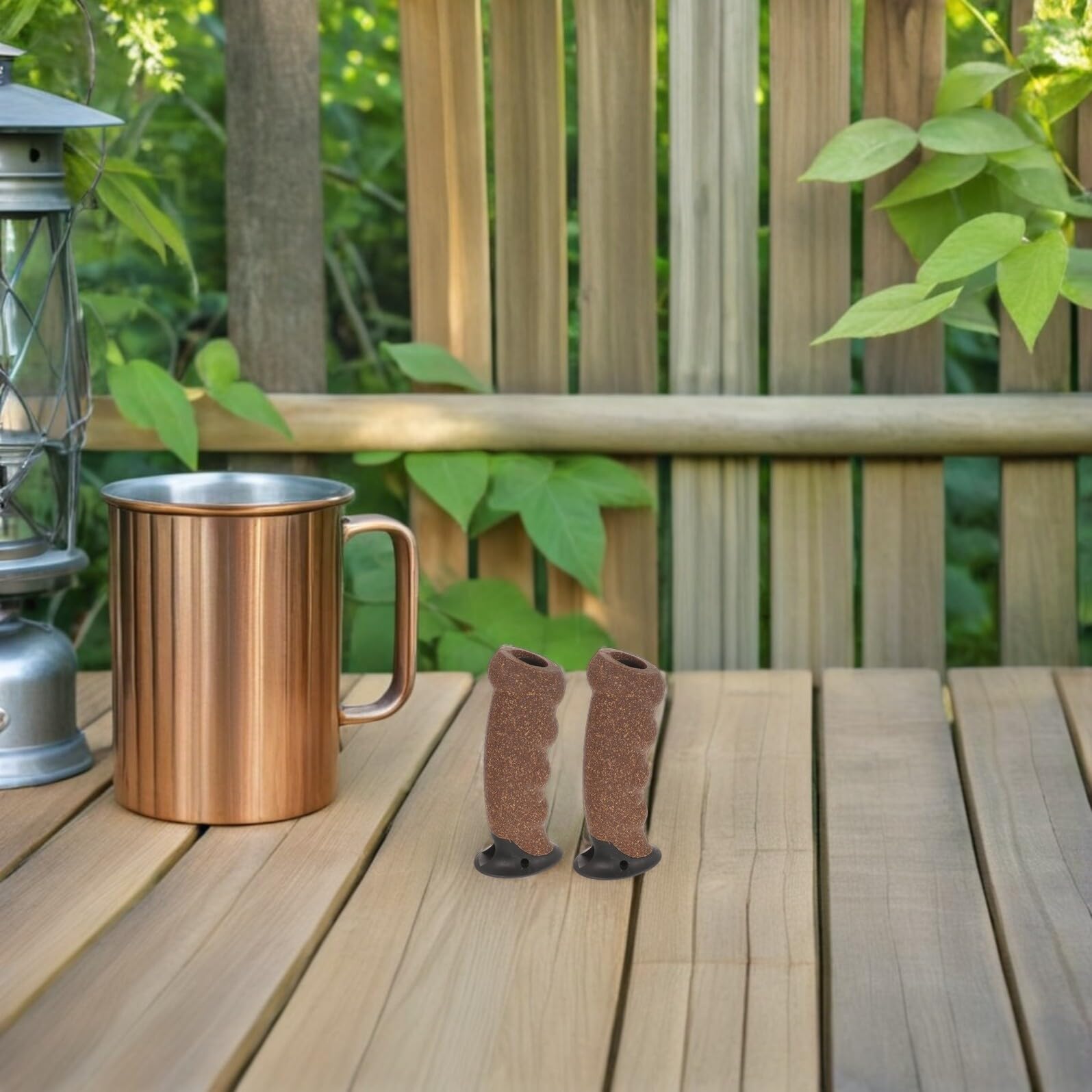 Kisangel weather-resistant cork pole grip preserves performance in varying outdoor conditions.