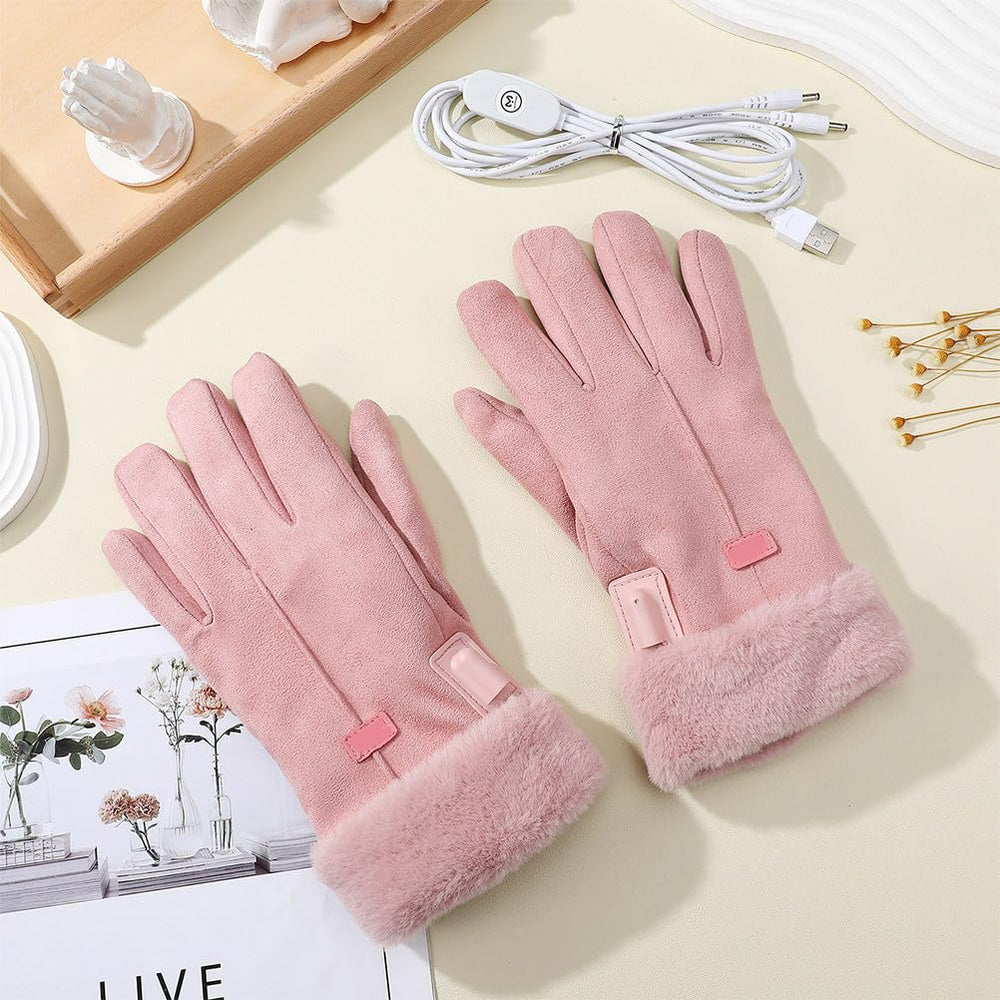 Kisangel windproof leather gloves designed for windy outdoor conditions
