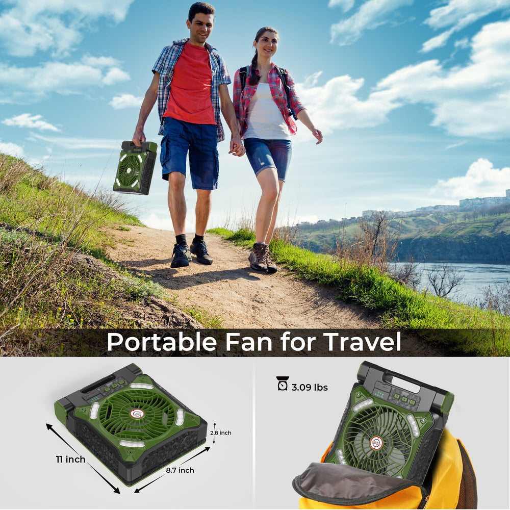 KITWLEMEN durable ABS shell withstands outdoor use.