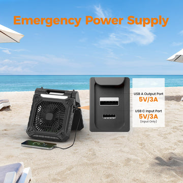KITWLEMEN three-timer settings help schedule cooling during outdoor activities.