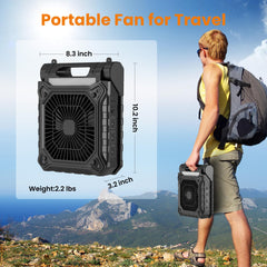 KITWLEMEN solar panel charging setup highlights eco-friendly outdoor power.