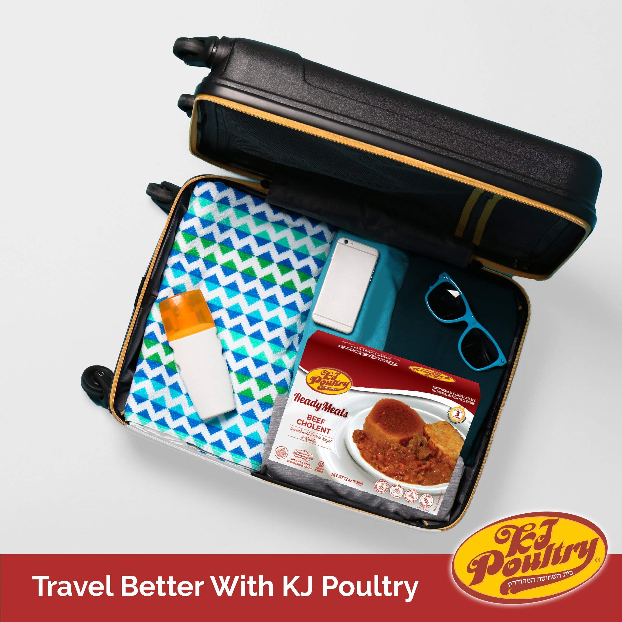 KJ Poultry Shabbos meal collection — convenient kosher entrées
