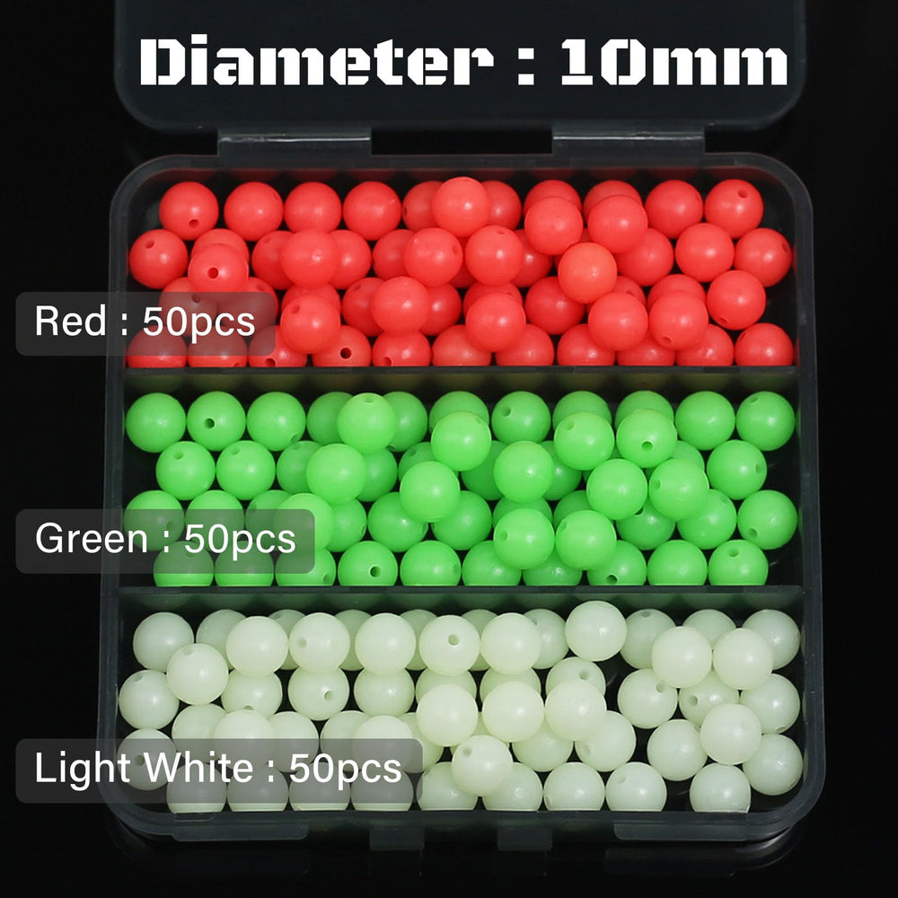 KJEIM packaging box displaying three bead sizes and colors