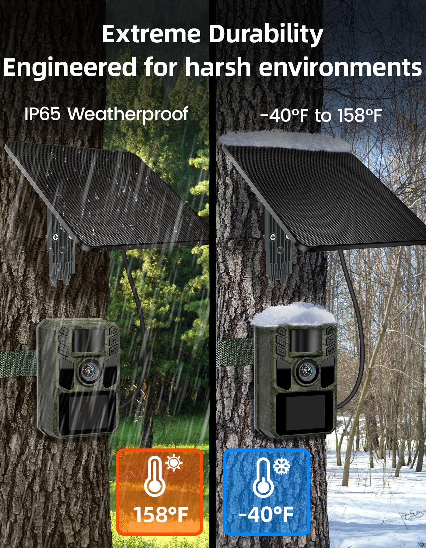 KJK 360-degree adjustable bracket for optimal sun exposure