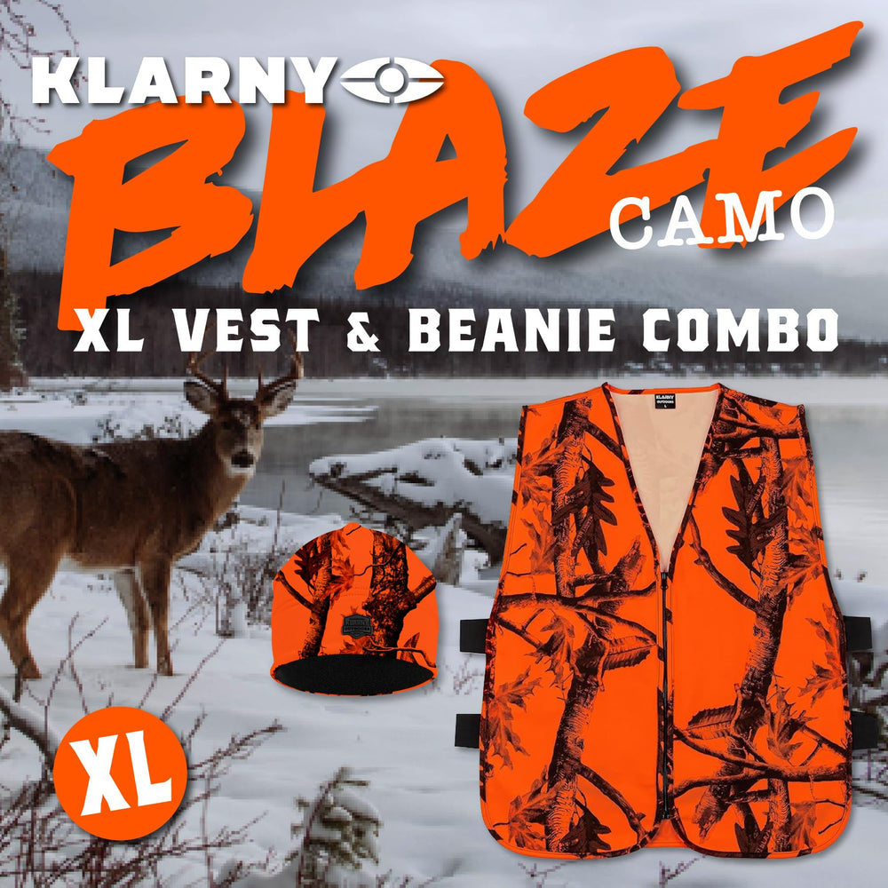 Klarny Outdoors premium beanie keeps ears warm during chilly scouting sessions