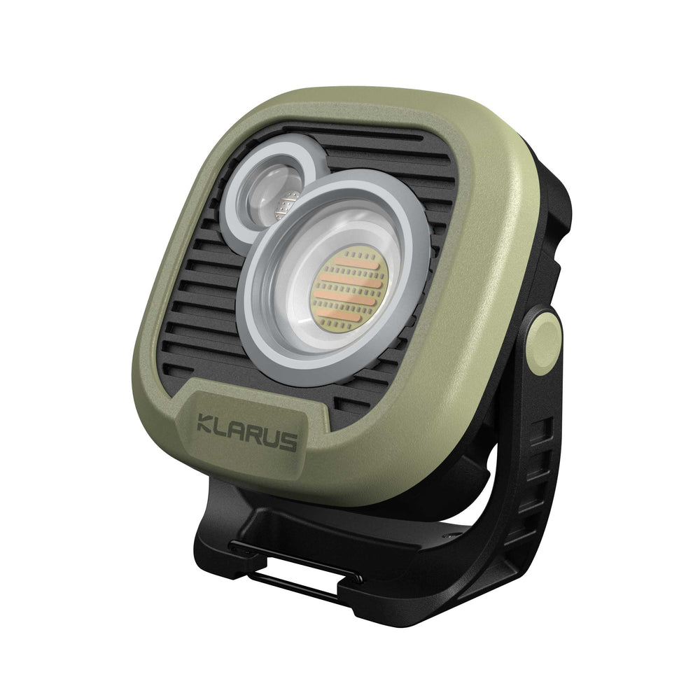 Klarus WL3 delivers 1500lm brightness for bright campsites and work areas.