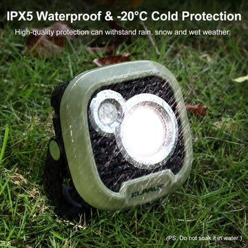 Klarus WL3 durable housing supports under-hood work and outdoor adventures.