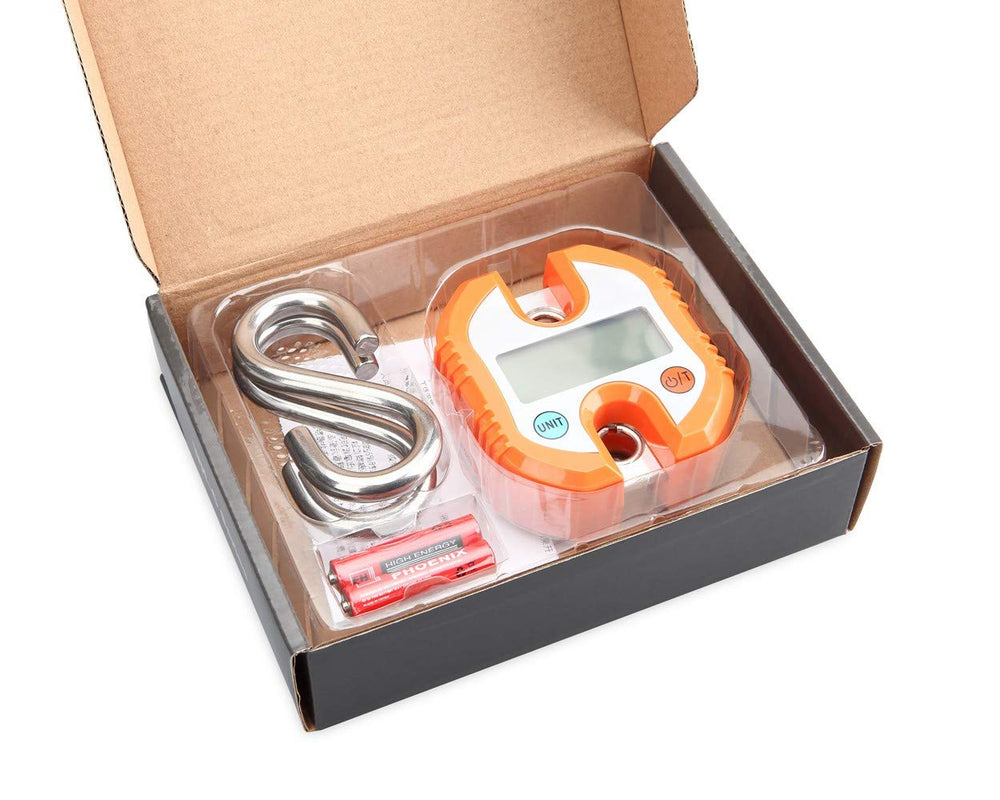 Durable ABS shell and stainless steel hook