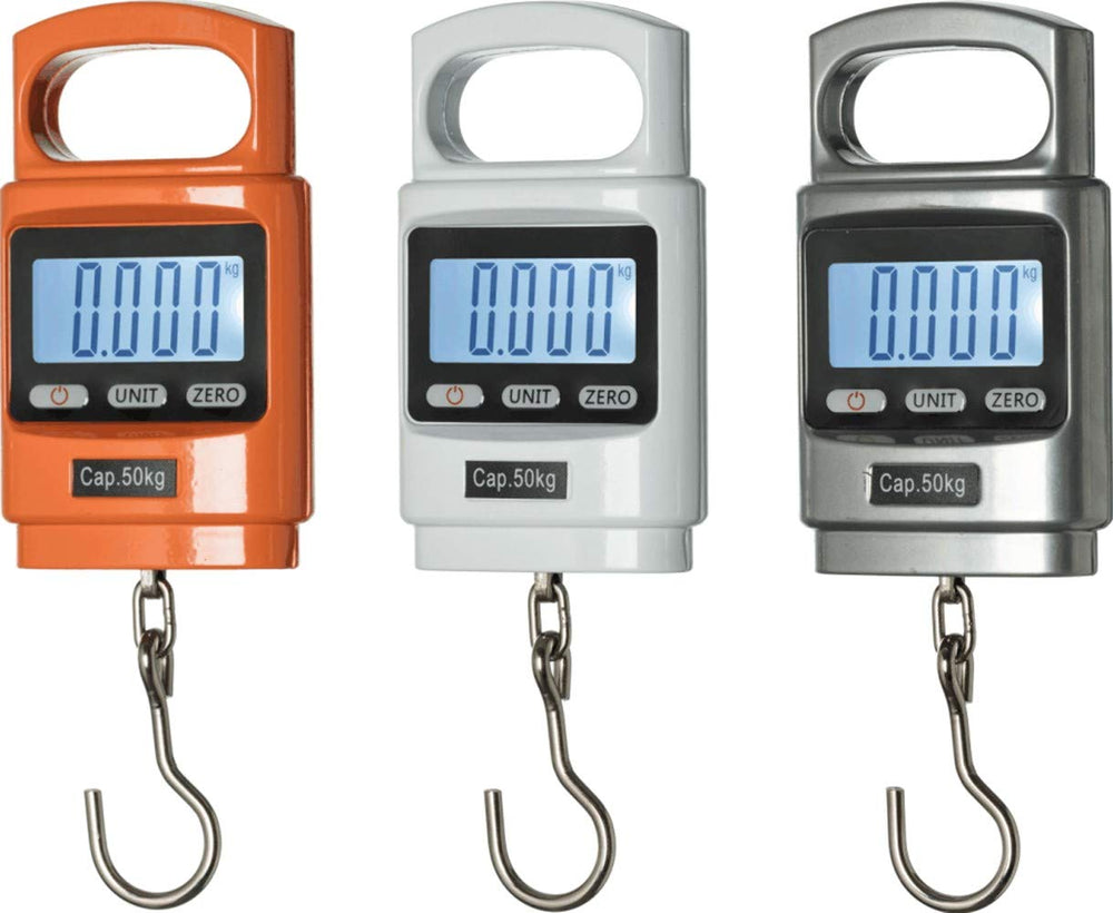 Batteries and manual included with Klau scale