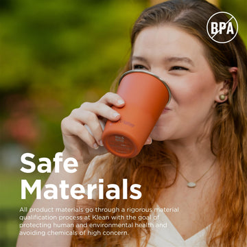 Klean Kanteen climate-neutral action brand highlighting sustainable, responsible reusables.