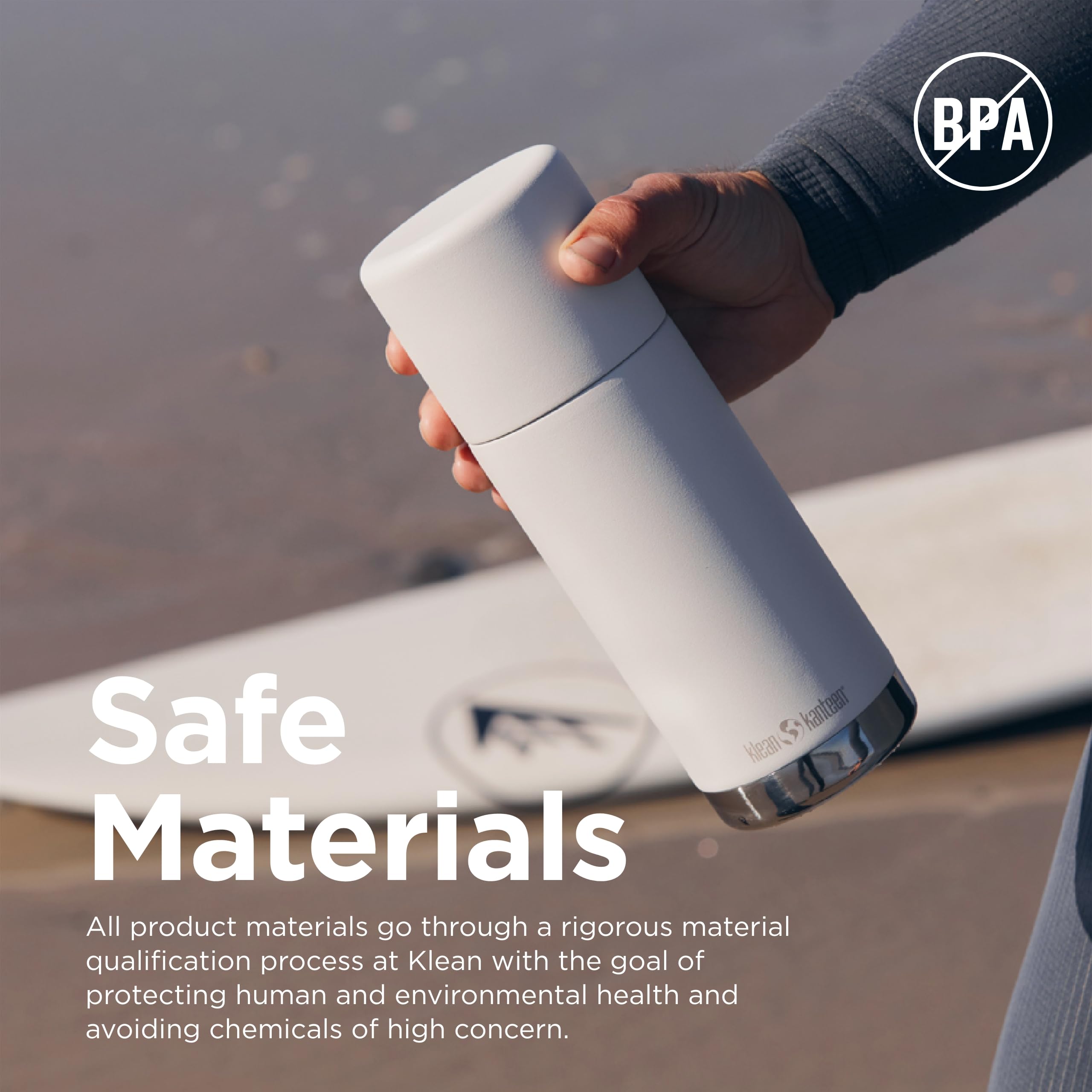 Klean Kanteen TKPro in use during commute demonstrating temperature retention.