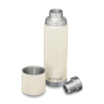 Klean Kanteen TKPro insulated bottle, top view, durable on-the-go hydration.