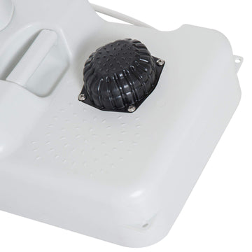Kleankin flexible 59-inch drainage hose directs wastewater away.
