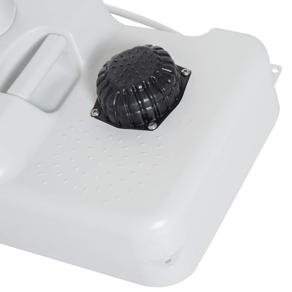 Kleankin flexible 59-inch drainage hose directs wastewater away.
