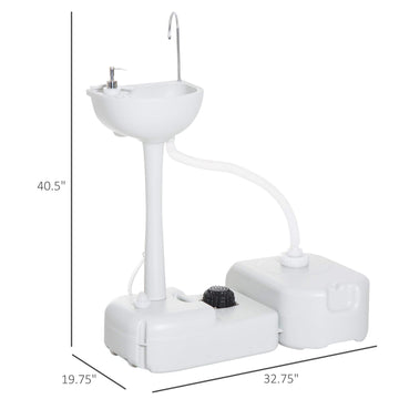 Kleankin integrated towel holder keeps towels within reach.