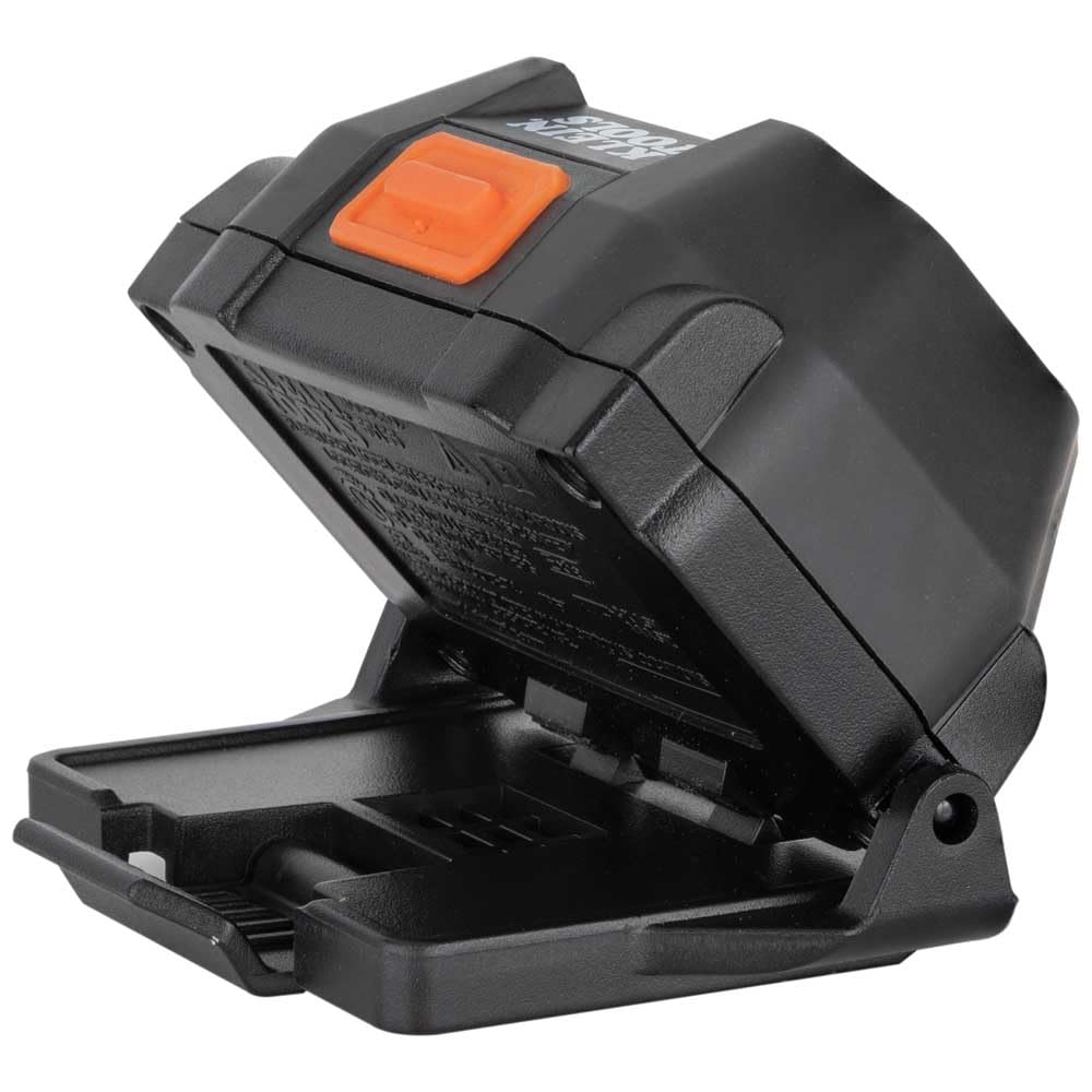 Klein Tools 60156 bottom relief valve feature on the headlamp