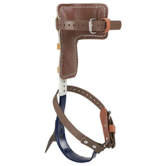 Klein Tools CN1907ARL cushioned pads provide comfortable ascent.