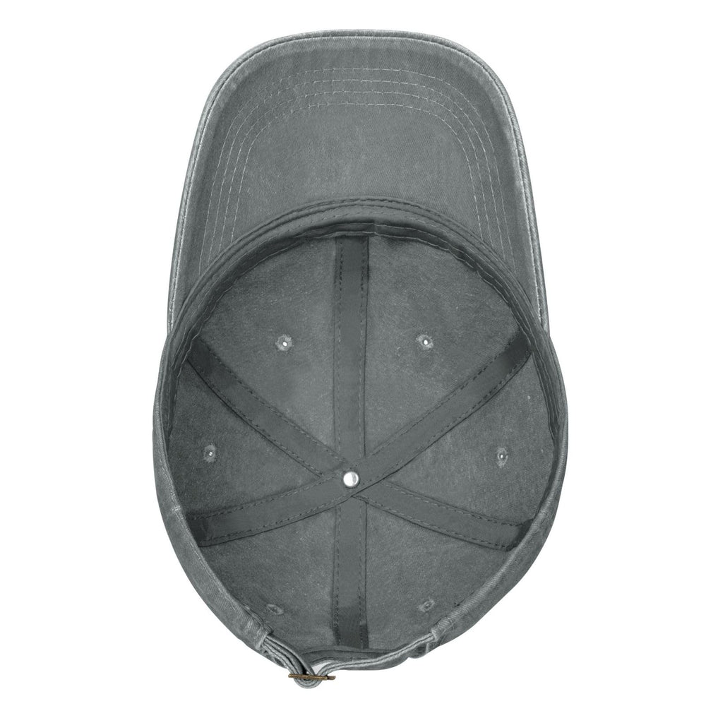 KLIUXBF denim cap with multiple logo options for versatile fashion.