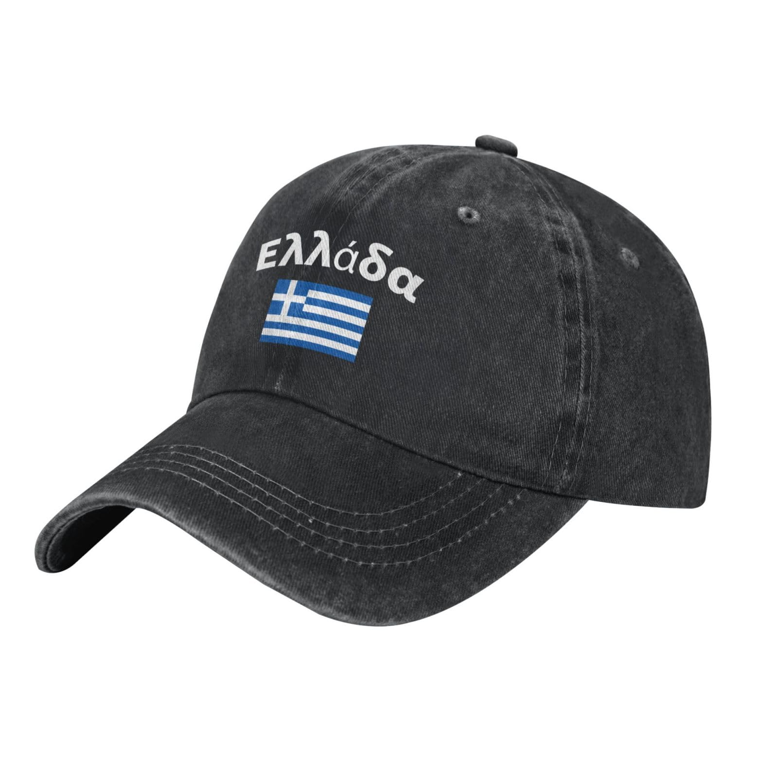 KLIUXBF washed denim cap offers casual comfort for daily errands.