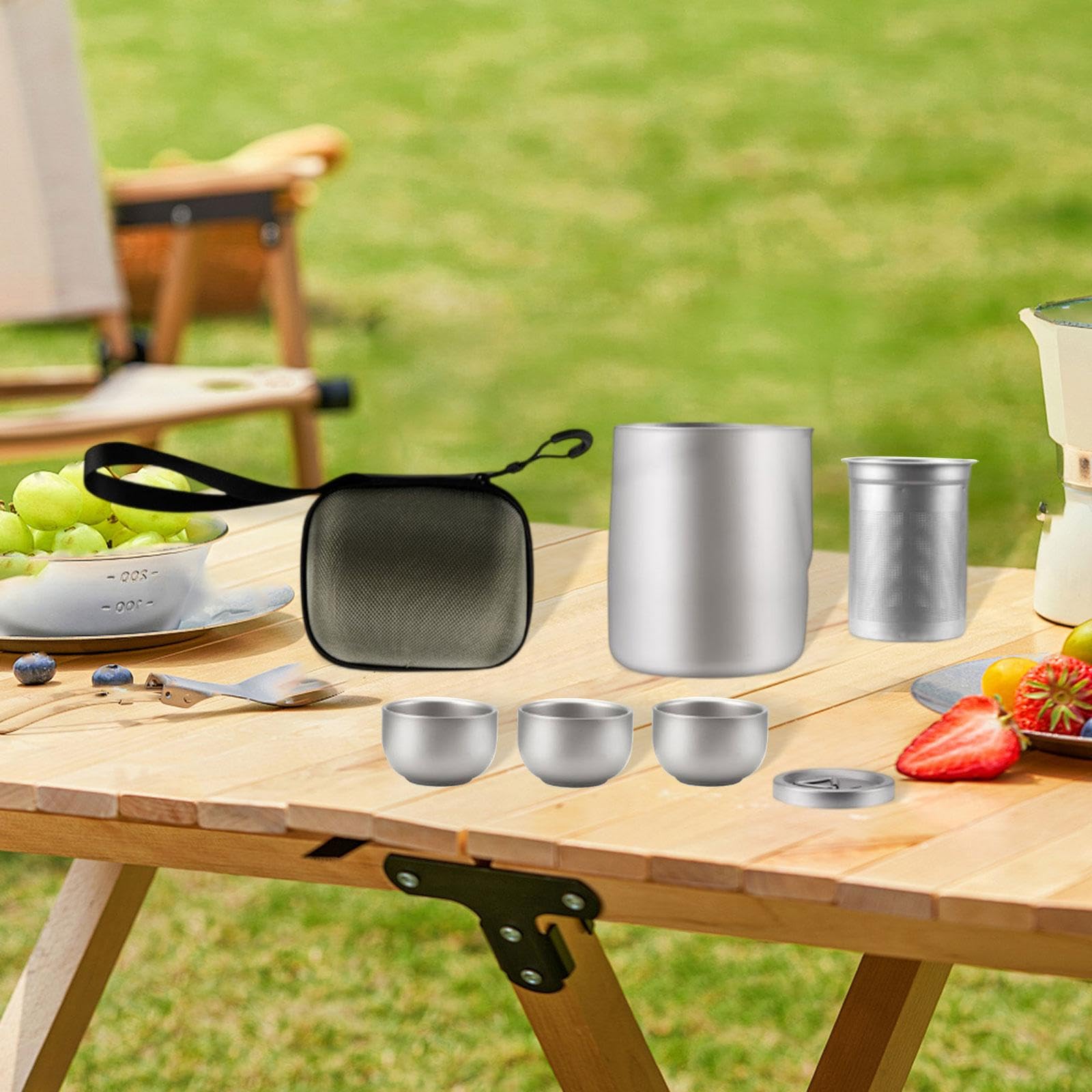 KLKCMS Sleek titanium alloy finish for daily use