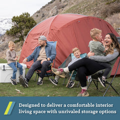 KLYMIT Cross Canyon tent doors for easy entry and ventilation