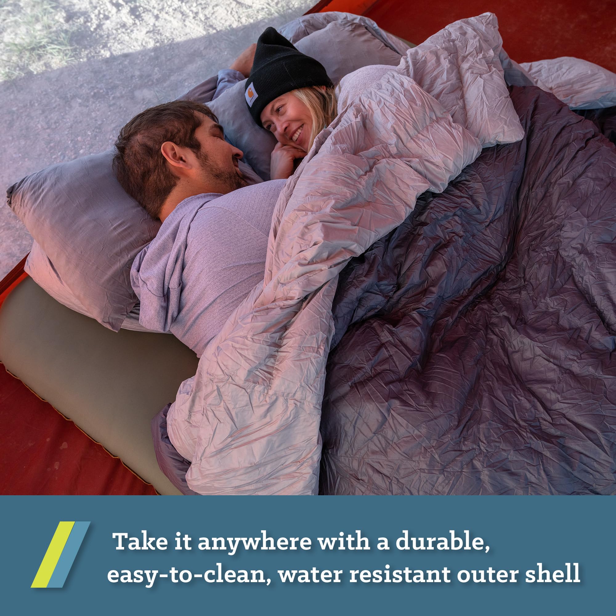 Klymit Drift dimensions 23 x 16 x 6.5 inches fit sleepers.
