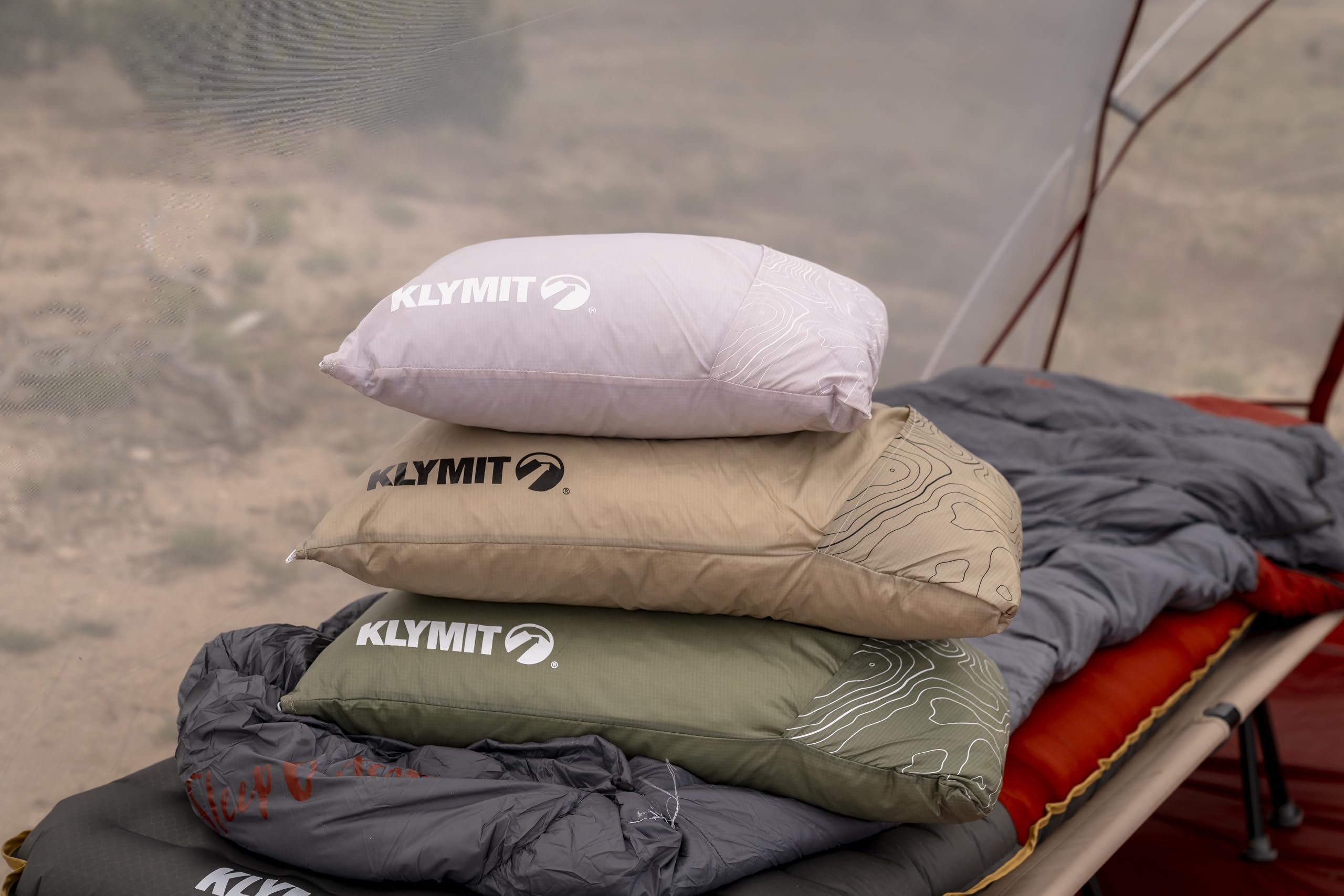 Klymit Drift packable design folds compactly for travel.