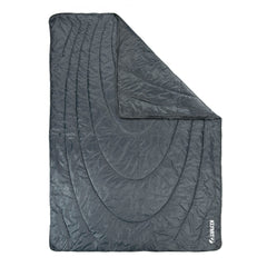 Klymit Horizon Travel Blanket shows water-resistant fabric for outdoor use