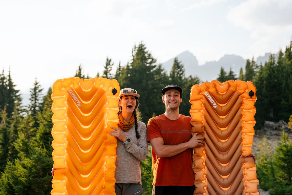 KLYMIT Insulated Static V2 backcountry sleep setup for versatile trips.