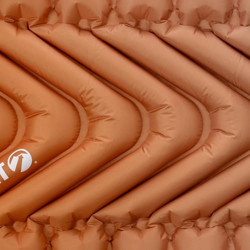 KLYMIT Insulated Static V2 body mapping technology contours to your sleep posture.