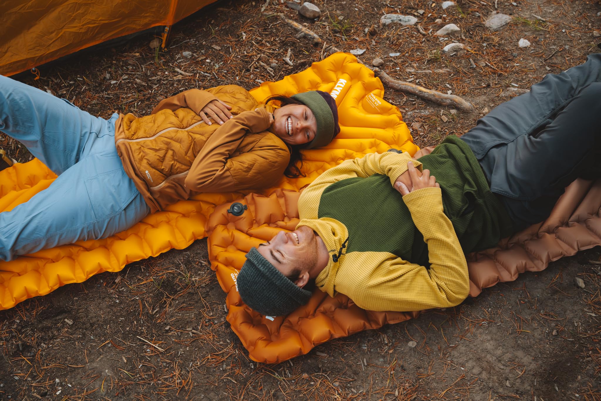 KLYMIT Insulated Static V2 easy-to-use valve speeds inflation.
